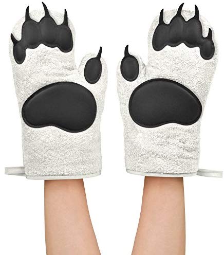 Polar Bear Oven Mitts