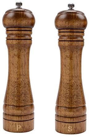 Wood Salt and Pepper Grinder Set